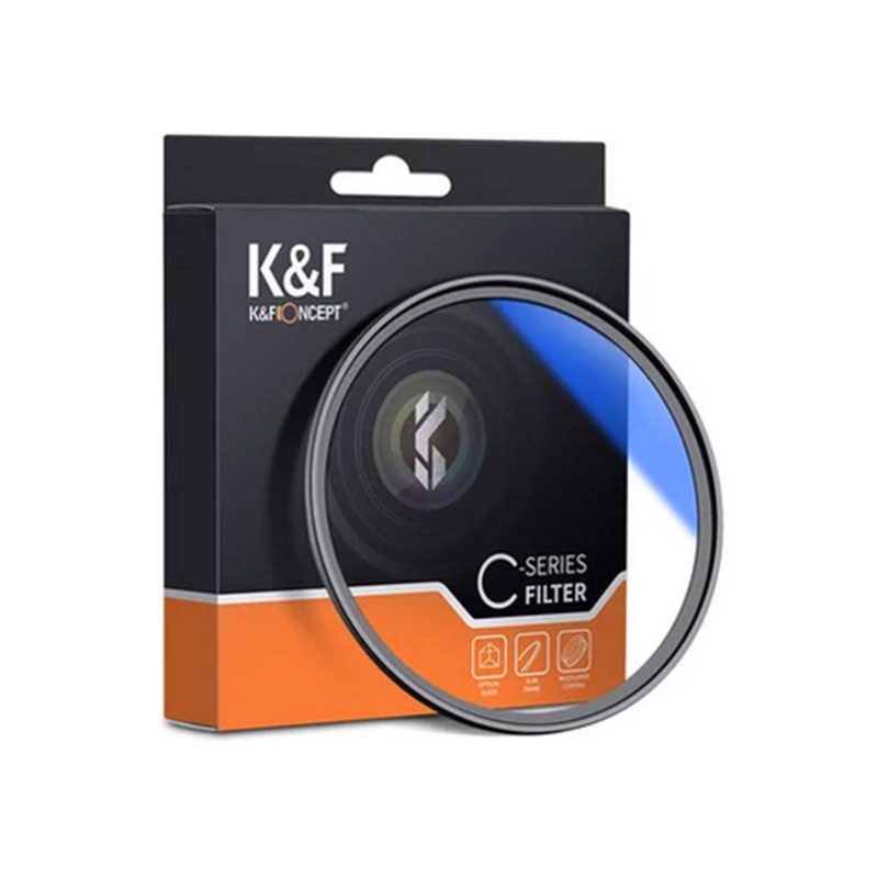 K&F Concept 72mm Blue Multi-Coated HMC UV Filter