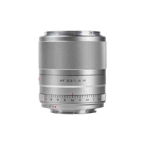 Viltrox AF 23mm f/1.4 M Lens (Canon EF-M, Silver)