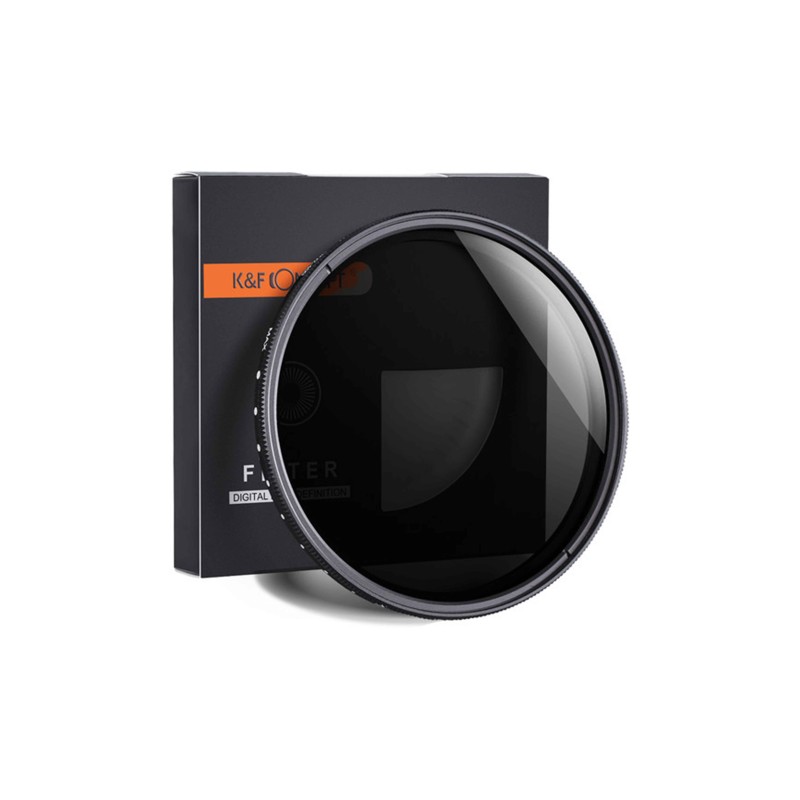 K&F Concept Variable Fader ND2-ND400 Filter (82mm)